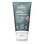 Kremy do twarzy - Green Pharmacy Cactus & Squalane Night Face Cream nawilżający krem na noc 50 ml - miniaturka - grafika 1