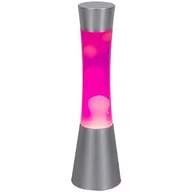 Lampy stojące - Rabalux Minka lampa stołowa 1x20W srebrna/różowa 7030 - miniaturka - grafika 1