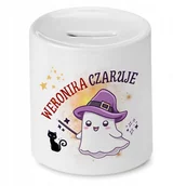 Skarbonki - Skarbonka 330 ml Dla Weroniki Córki Dziecka z Nadrukiem ze Zdjęciem - miniaturka - grafika 1
