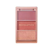 Róże do policzków - Makeup Revolution Icon Blush paleta różów Aura Points Rose 9,8g - miniaturka - grafika 1