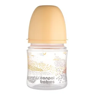 Canpol Butelka EasyStart szeroka 120ml 35/242bei - Butelki dla niemowląt - miniaturka - grafika 1