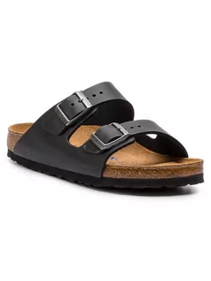 Klapki i japonki damskie - Birkenstock Klapki Arizona Bs 0752483 Czarny - grafika 1