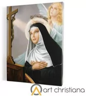 Ikony i obrazy sakralne - Św. Rita, obraz na płótnie canvas - miniaturka - grafika 1
