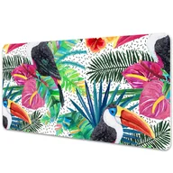 Podkładki na biurko - Podkładka mata ochronna na biurko Tukany 90x45 cm - miniaturka - grafika 1