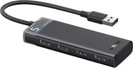 Huby USB - HUB USB Ugreen Adapter, hub USB-A do 4x USB-A UGREEN CM653 szary - miniaturka - grafika 1
