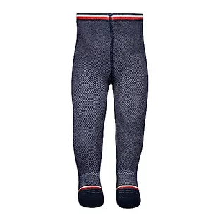 Tommy Hilfiger Legginsy dziecięce Global Stripe Tights uniseks, grantowy, 74 - Legginsy - miniaturka - grafika 1