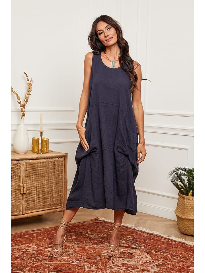 La Compagnie Du Lin Lniana sukienka 