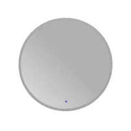 Lustra - Lustro okrągłe LED z piaskowaniem i włącznikiem – bez ramy - 80 cm - miniaturka - grafika 1