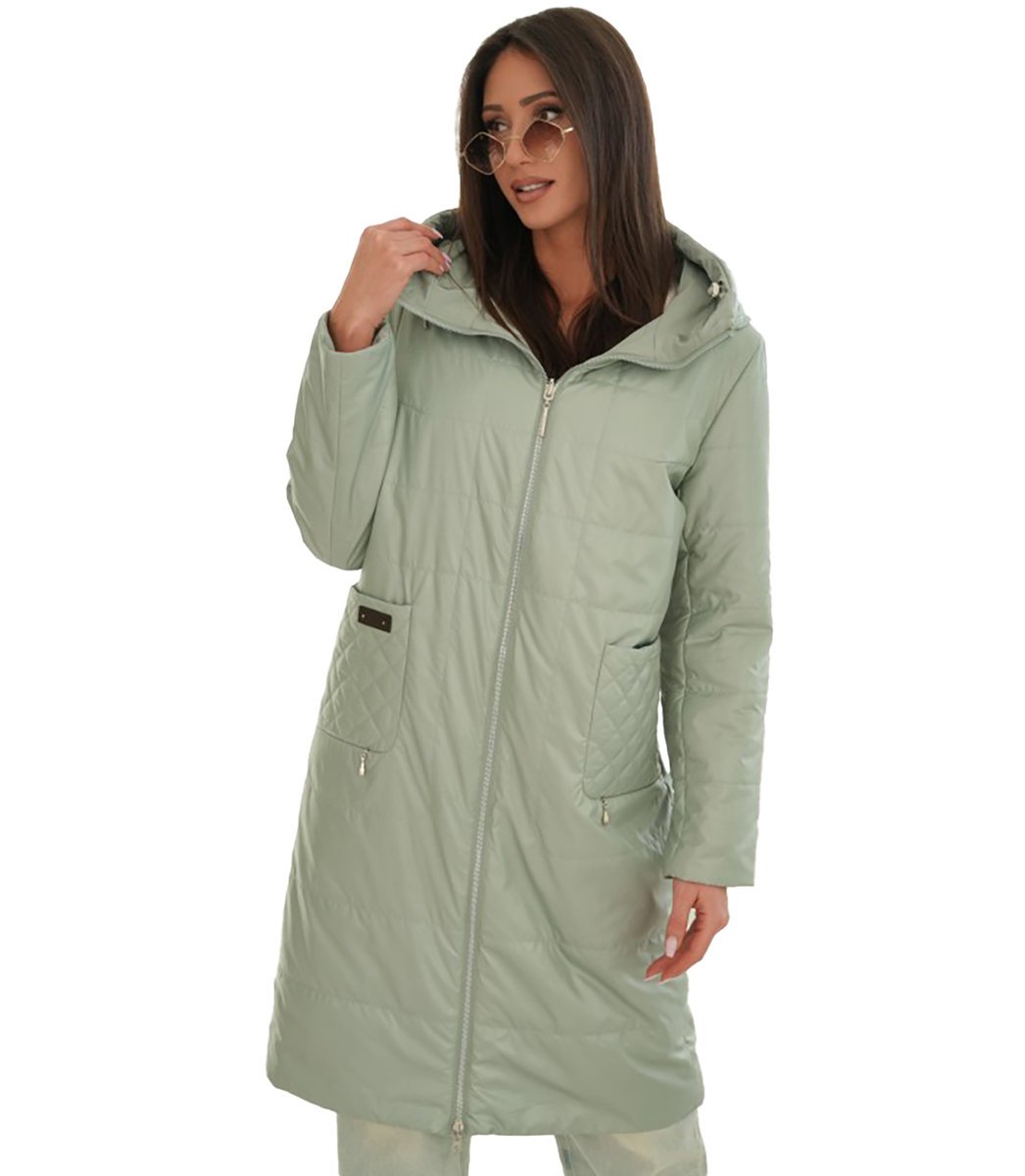 Modny płaszcz damski oversize – dwustronny, na wiosnę i jesień ELIZA-48