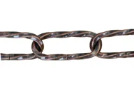 Łańcuchy i liny stalowe - Łańcuch dekoracyjny przędzony 3.5 mm - miniaturka - grafika 1