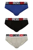 Majtki męskie - intimo slip uomo diesel 00sh05 0ddai - 3pack e7082 - 3 black - miniaturka - grafika 1