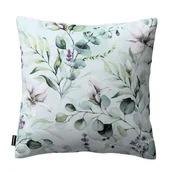 Poszewki na poduszki - Dekoria pl pl Poszewka Kinga na poduszkę magnolie na miętowym tle 43 × 43 cm Flowers 100-143-66 - miniaturka - grafika 1