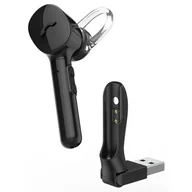 Słuchawki bluetooth - Słuchawka HAMA Mono MyVoice 1300 Czarny - miniaturka - grafika 1