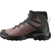 Buty trekkingowe damskie - Salomon Damskie buty trekkingowe X Ultra Snowpilot Waterproof, Czarny pieprz koniak, 36 EU - miniaturka - grafika 1