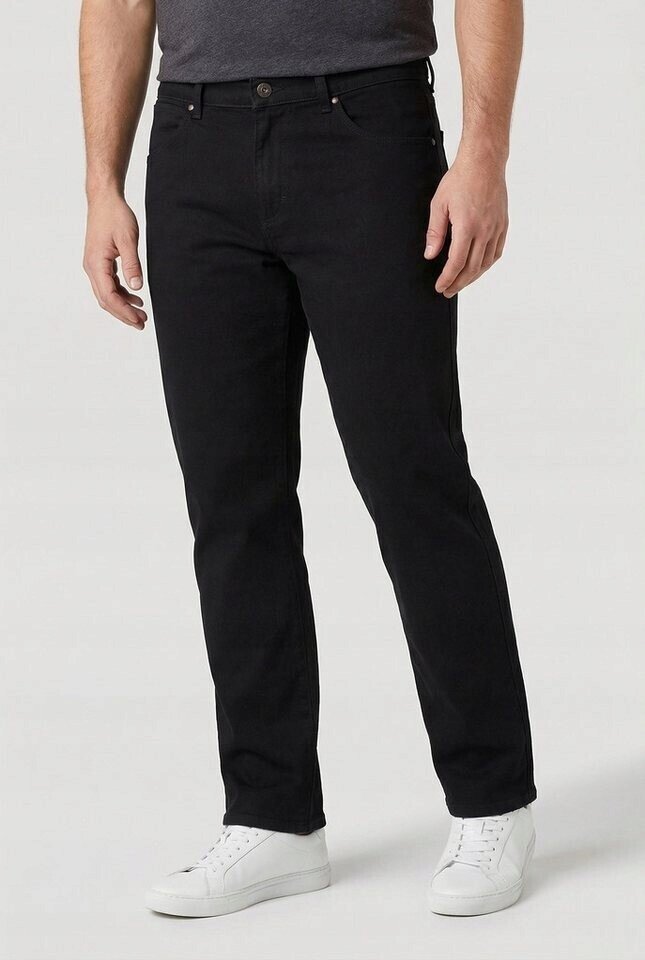 WRANGLER SPODNIE JEANSOWE MĘSKIE CZARNE DŁUGIE 44/32 17BA