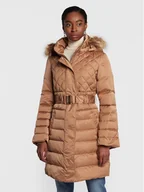Kurtki damskie - Guess Kurtka puchowa Lolie W2BL61 WEX52 Brązowy Regular Fit - miniaturka - grafika 1