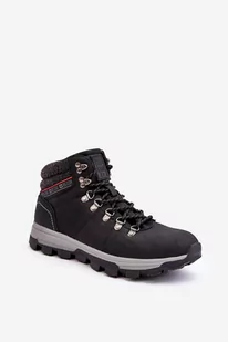 Męskie Buty Trekkingowe Big Star KK174215 Czarne-43 - Buty trekkingowe męskie - miniaturka - grafika 1