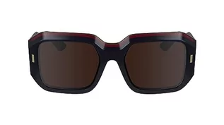 Okulary przeciwsłoneczne - Calvin Klein Damskie okulary przeciwsłoneczne CK23536S, bordowe, jeden rozmiar, Burgund, Rozmiar uniwersalny - grafika 1