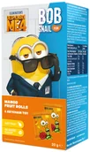 Przekąski dla dzieci - BOB SNAIL Eat&Fun PRZEKĄSKA ŚLIMAK MANGO 20 g + ZABAWKA MINIONKI | OWOCOWA bez cukru - miniaturka - grafika 1
