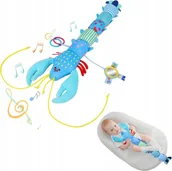 Zabawki sensoryczne - Krab Sensoryczny Z Kołysanką i Miarką 0–12M Zabawka Muzyczna - miniaturka - grafika 1