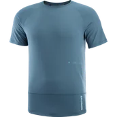 Koszulki sportowe męskie - KOSZULA SALOMON CROSS RUN SS TEE GFX M C21955 - miniaturka - grafika 1