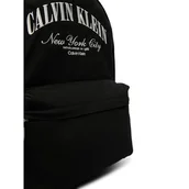 Plecaki - Plecak Calvin Klein Graphic Capsule Round Backpack LV04D3345G Czarny - miniaturka - grafika 1