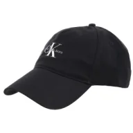 Czapki damskie - Czapka z daszkiem Mono Logo Panel Cap LV04G5032G UB1 Black (CK662-a) Calvin Klein - miniaturka - grafika 1
