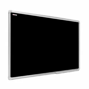 OUTLET Tablica kredowa magnetyczna 120x90 czarna, rama Premium EXPO - Biuro i firma OUTLET - miniaturka - grafika 1
