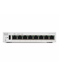 CISCO Catalyst 1200 8-port GE Desktop Ext PS PoE Input - Switche - miniaturka - grafika 1