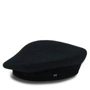 Czapki damskie - Beret Weekend Max Mara Bellico 2355760234 Black - miniaturka - grafika 1