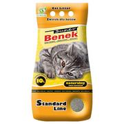 Żwirek dla kotów - SUPER BENEK Żwirek Naturalny (żółty) 10L dla kota - miniaturka - grafika 1