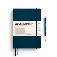 Notesy i bloczki - Notatnik Leuchtturm1917 Medium A5, kratka, Deep Sea - miniaturka - grafika 1