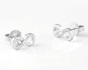 Kolczyki - Kolczyki Guess Studs Party JUBE02182JWRHT/U - miniaturka - grafika 1