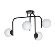 Lampy sufitowe - Emibig Kalf lampa wisząca 4-punktowa czarna 1030/4B - miniaturka - grafika 1