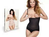 Odzież ciążowa - Mitex Body pod biust, Pure Glam, Czarne, XL - miniaturka - grafika 1