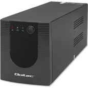 Zasilacze awaryjne UPS - QOLTEC ZASILACZ AWARYJNY UPS LINE INTERACTIVE | MONOLITH | 1500VA | 900W - miniaturka - grafika 1