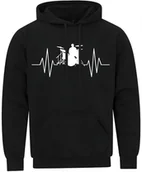 Bluzy męskie - BLUZA MĘSKA Z KAPTUREM DLA PERKUSISTY PERKUSJA PREZENT NADRUK S - miniaturka - grafika 1