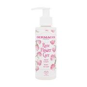 Kremy i maski do rąk - Dermacol Rose Flower Care krem do rąk 150 ml dla kobiet - miniaturka - grafika 1