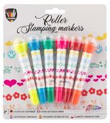 Kredki, ołówki, pastele i pisaki - 6 Roller Stamping Markers - miniaturka - grafika 1