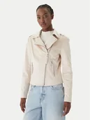 Kurtki damskie - Guess Kurtka przejściowa W6GL10 W1968 Écru Regular Fit - miniaturka - grafika 1