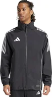 Kurtki męskie - Kurtka męska Adidas Kurtka męska adidas Tiro 24 Rain czarno-biała IJ7390 L - miniaturka - grafika 1