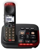 Telefony stacjonarne - Panasonic KX-TGM420EXB Czarny - miniaturka - grafika 1