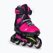 Rolki - Rolki dziecięce Rollerblade Microblade różowe 07221900 8G9 - miniaturka - grafika 1