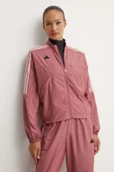 Kurtki damskie - adidas kurtka Tiro damska kolor różowy przejściowa oversize JJ4663 - miniaturka - grafika 1