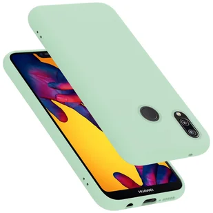 Etui ochronne Cadorabo do Huawei P20 LITE 2018 / NOVA 3E w kolorze zielonym Etui na telefon komórkowy Etui z TPU - Etui i futerały do telefonów - miniaturka - grafika 1