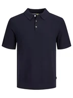 Koszulki męskie - Jack & Jones Koszulka polo w kolorze granatowym - miniaturka - grafika 1