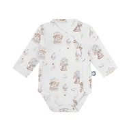Body dla niemowląt - Body niemowlęce z długim rękawem 50 Lunapark - miniaturka - grafika 1
