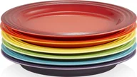 Talerze - Talerze śniadaniowe Le Creuset Rainbow 22 cm kolorowe 6 szt. - miniaturka - grafika 1