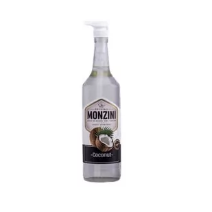 Syrop Monzini Kokos 1L Z Pompką - Syropy i koncentraty owocowe - miniaturka - grafika 1