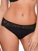 Komplety bielizny - Figi GAIA Kasjana 1161 czarne  XXL - miniaturka - grafika 1